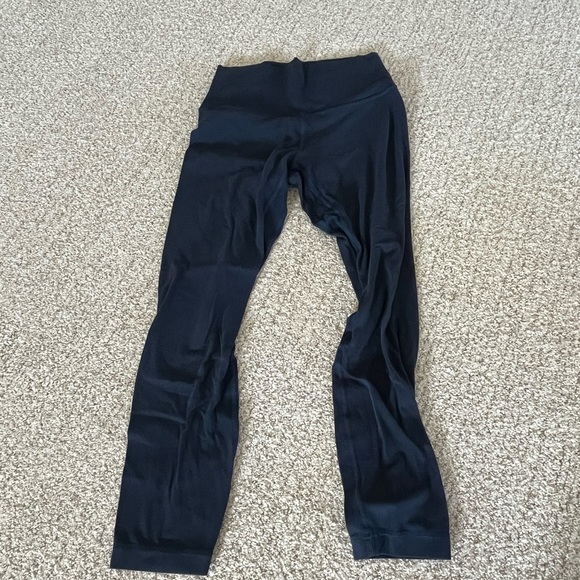 Lululemon true navy align leggings, size 6 - Picture 3 of 7